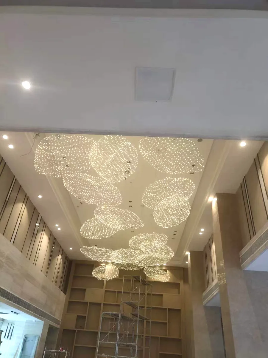 Show apartment — crystal feature fixture